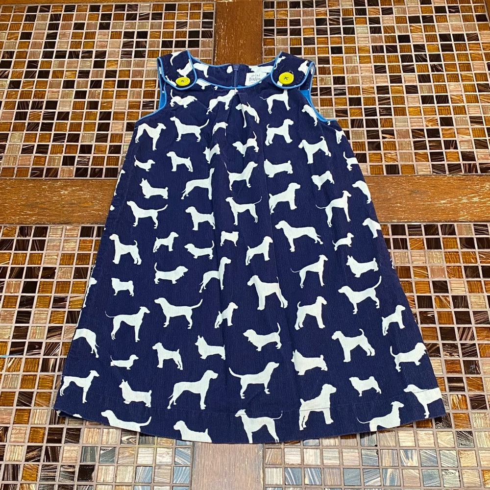 Mini Boden Corduroy dog Dress